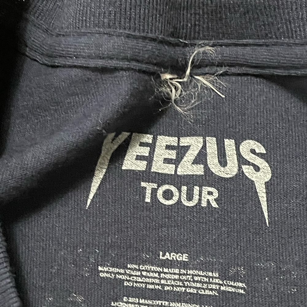 Yeezus Kanye West Ye Tour Merch Rap Music Shirt - Picture 2 of 5
